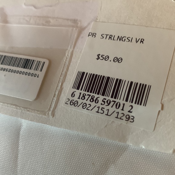 New GIANI BERNINI Blue Glass Evil Eye Ankle Bracelet - Picture 4 of 4